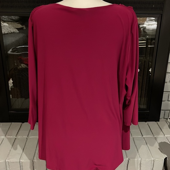 Fuchsia Dressbarn Shirt - Picture 4 of 5